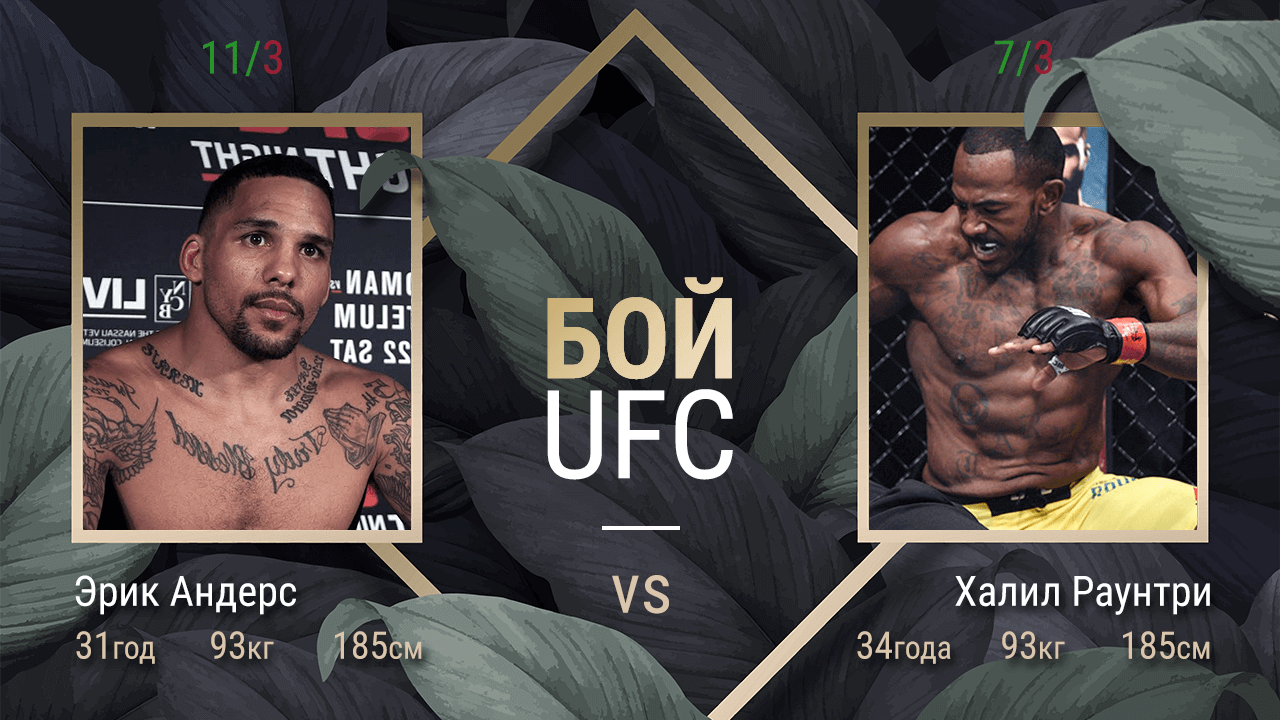 Расписание боёв UFC 13 апреля 2019 года Расписание боёв UFC 13 апреля 2019 года