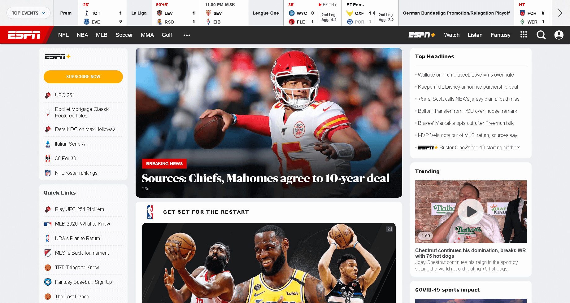 Fantasy / espn.com