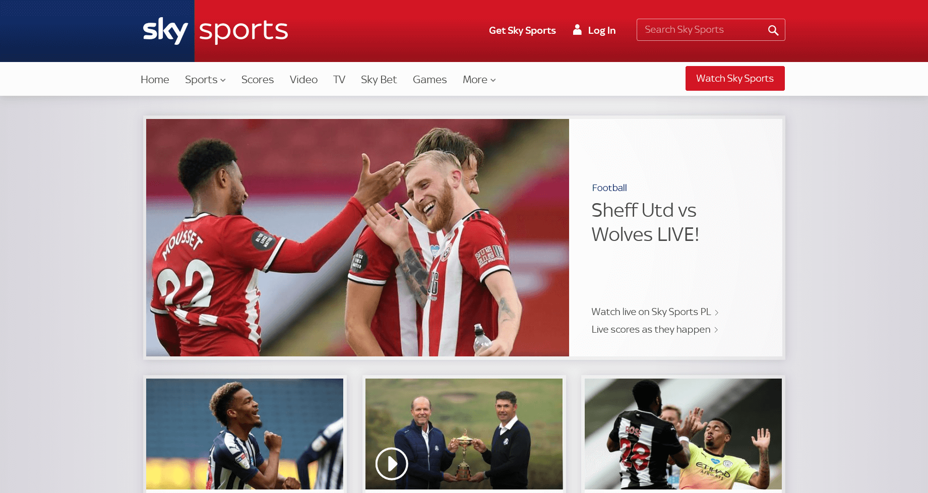 сайт skysports.com