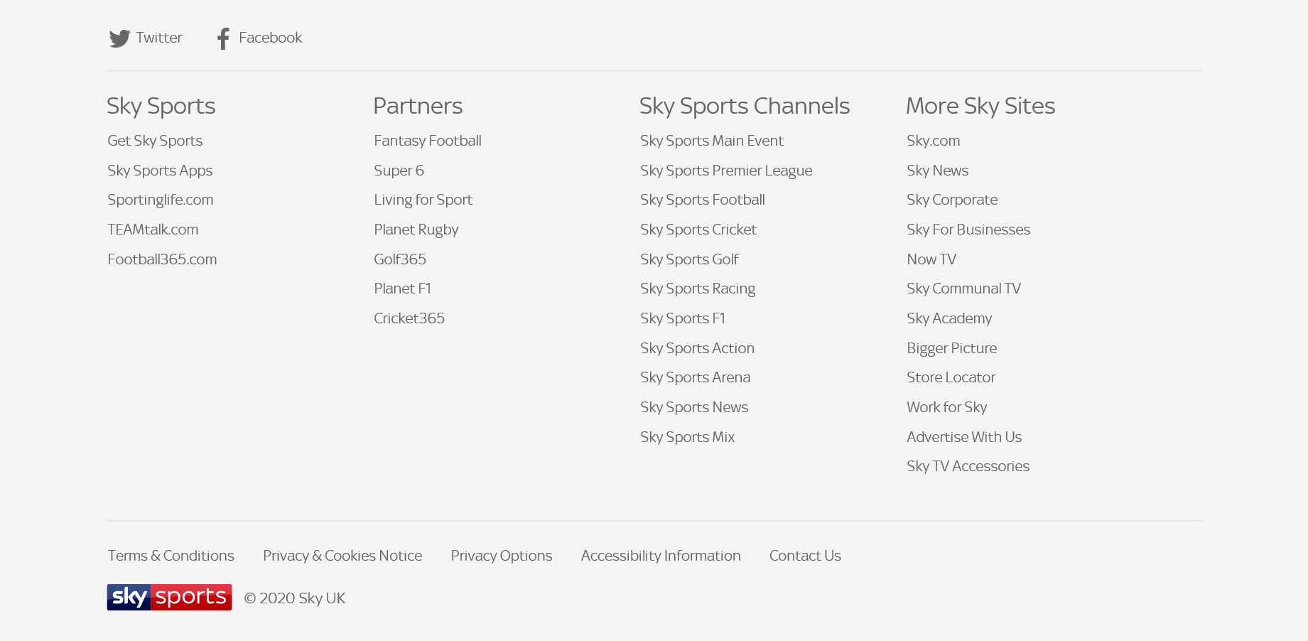 все телеканалы Sky Sports