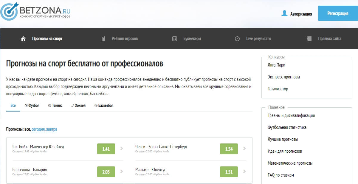 Приложения для составления прогнозов