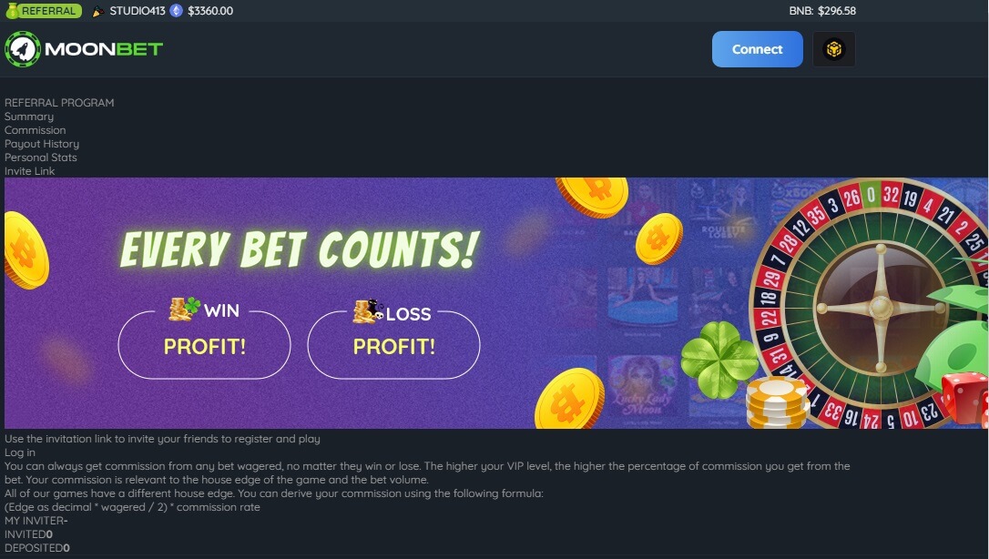 Бонусы и акции БК Moonbet